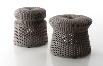 HOSPES - Polypropylene garden stool by B&B Italia Outdoor - view 3
